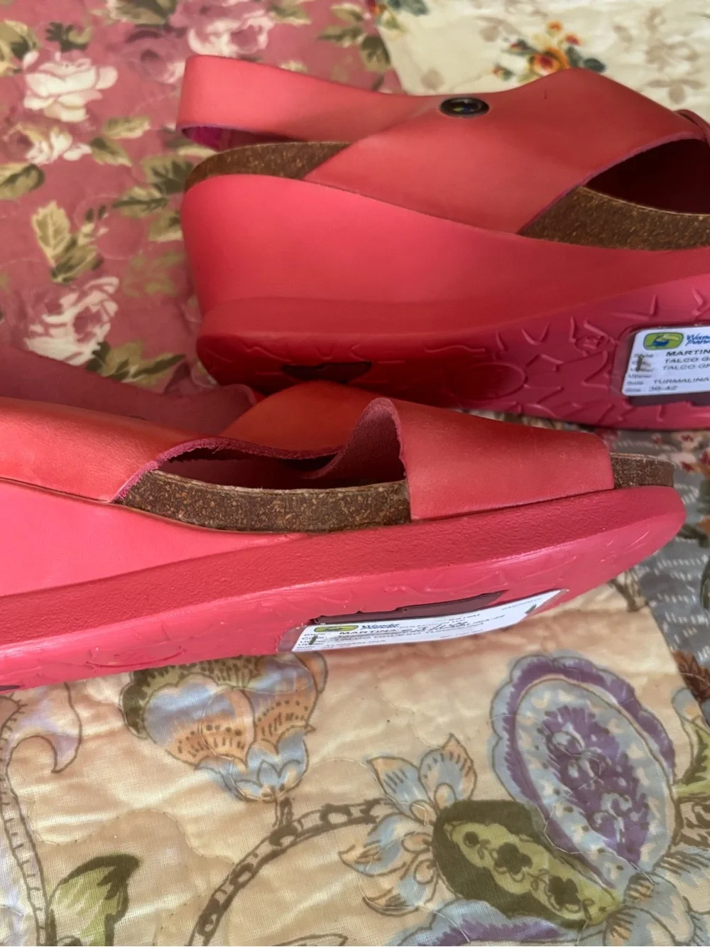 Wanda Panda “Martina” Wedge-Size 37-NWT